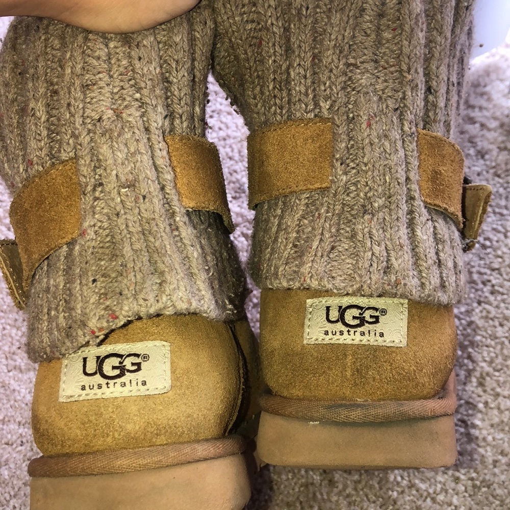 Tan ugg booties